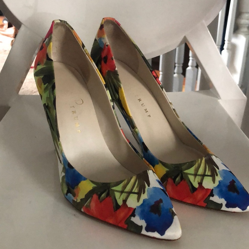 Ivanka Trump Floral Heels